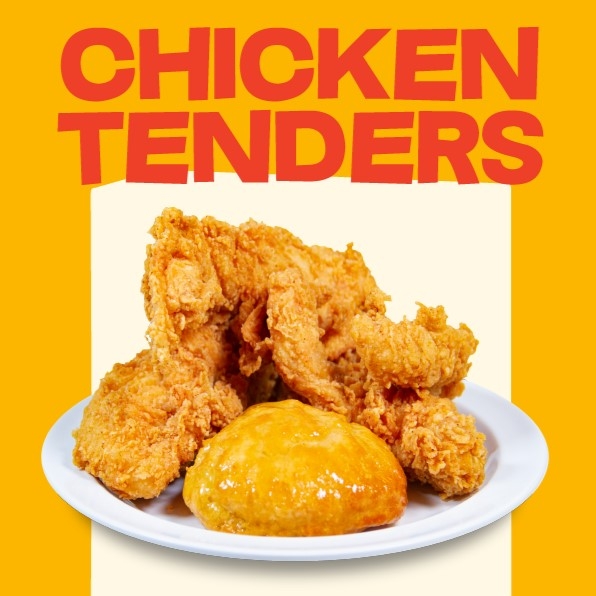 3PC Tenders with Honey Biscuit